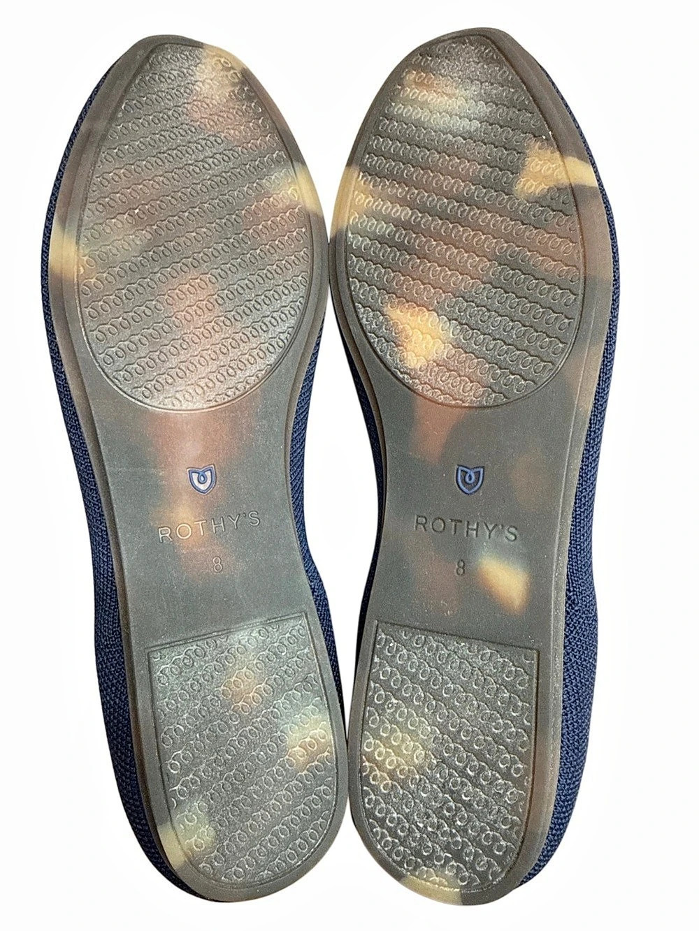 ROTHY’S SQUARE MARY JANE FLATS SIZE 8 - Picture 6 of 6